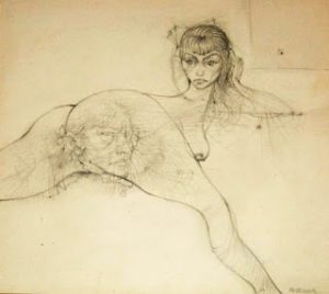 hans bellmer - drawing - le bastart