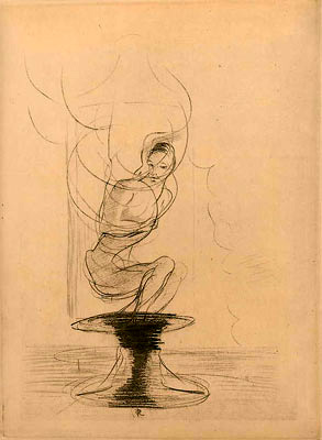 odilon redon fleurs du mal by le bastart