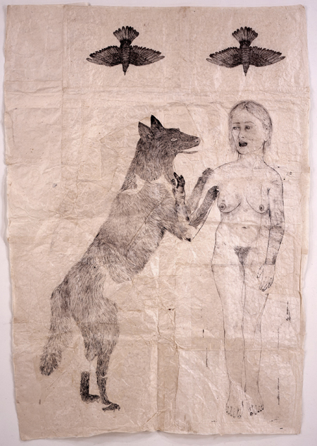 kiki smith - wolf - ñe bastart