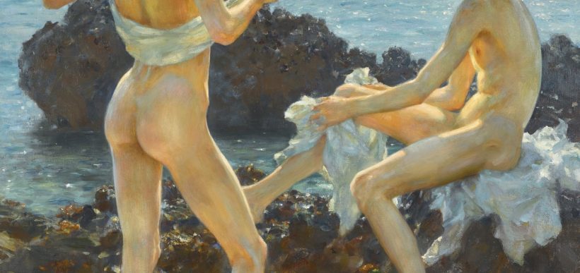 henry scott tuke - under the western sun - le bastart