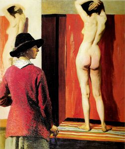 laura knight - self portrait - le bastart