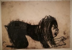 paula rego - mujer perro - le bastart