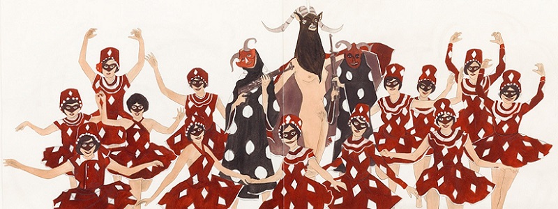 marcel dzama - flowers have horns - le bastart