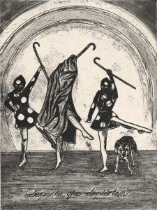 marcel dzama - fallen fables - le bastart