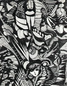 magde gill - dibujo - le bastart