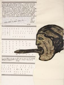 nancy spero - codex artaud 1972 - le bastart