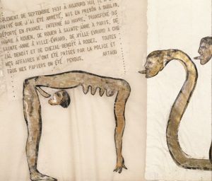 nancy spero - codex artaud vii - le bastart