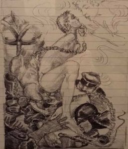lorenza bottner - dibujo eros - le bastart