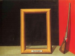 magritte - paisaje - le bastart