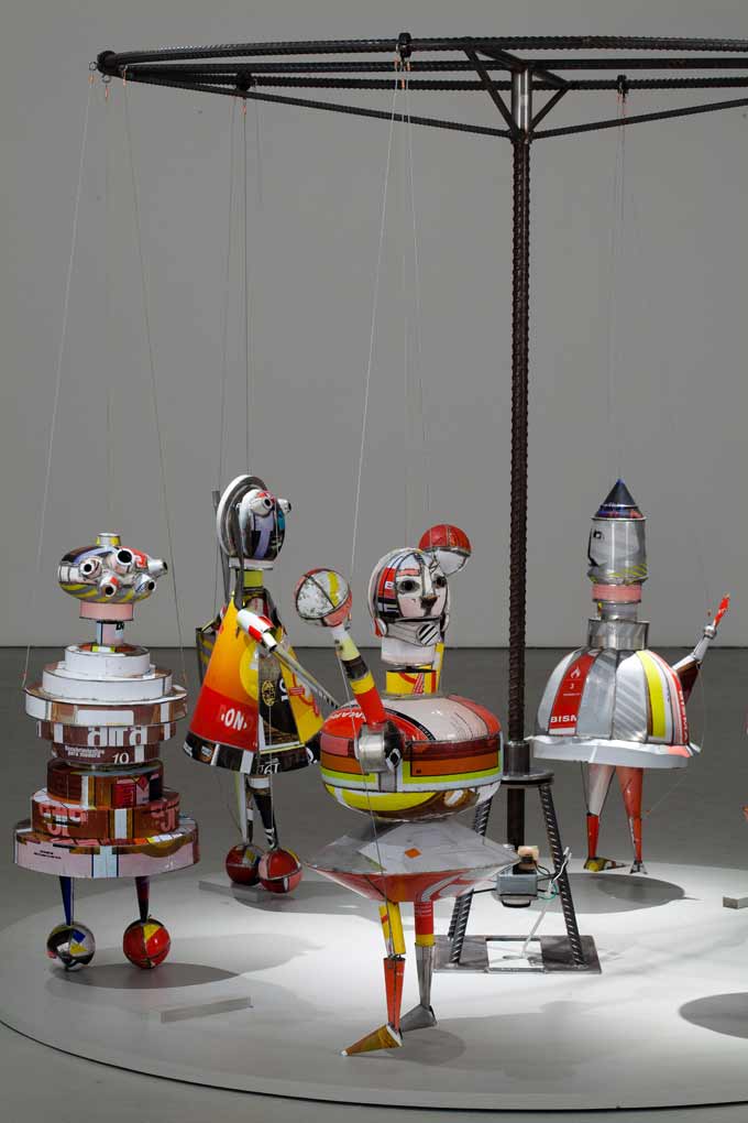 marcel dzama - turning into puppets - le bastart