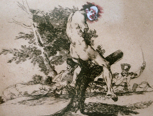 jake dinos chapman - disasters war iv - le bastart