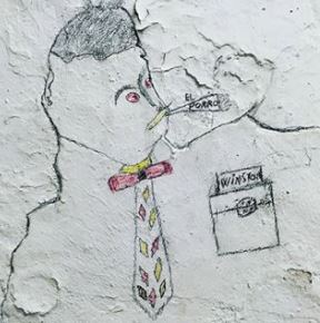 la modelo - graffiti - le bastart